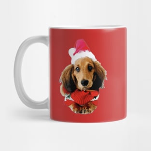 Dachshund Christmas Puppy Dog Mug